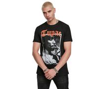 T-shirt taglie comode Mister Tee Tupac California Love Noir 5XL