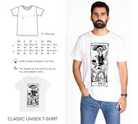 T-shirt Tarot Le Bateleur Design Ispirato ai TAROCCHI DI MARSIGLIA Il Bagatto