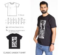 T-shirt Tarot Le Bateleur Design Ispirato ai TAROCCHI DI MARSIGLIA Il Bagatto