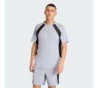 T-shirt Tech Apparel CLIMACOOL Halo Silver / Black L