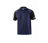 Sparco T-Shirt da Lavoro Tucson da Uomo in Tessuto Tecnico Traspirante estiv. Maglietta piqué con Spalline rinforzate e Design ad Alta visibilità. M