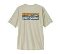 Maglietta patagonia capilene cool daily boardshort con logo bianco da uomo
