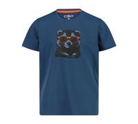 T-shirt tecnico stampato bambino CMP Bleu 12 ans