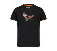 T-shirt tecnico stampato bambino CMP Noir 8 ans