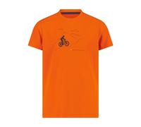 T-shirt tecnico stampato bambino CMP Orange 14 ans