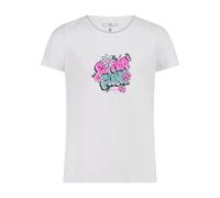 T-shirt tecnico stampato ragazza CMP Blanc 8 ans