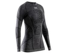 X-Bionic - Women's Symbio Merino Shirt L/S - Intimo lana merinos L grigio/nero