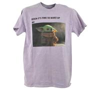 T-Shirt Tee Di Star Wars Grogu Per Uomini Adulti Quando È Il Momento Di Saga