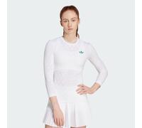 adidas Performance - Tennis Pro Climacool - T-shirt bianca con maniche a 3/4-Bianco M