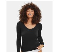T-shirt termica a maniche lunghe Chill Nero M Tinta unita