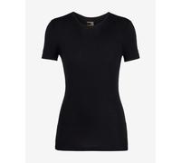 Icebreaker 175 Everyday Crew Merino Short Sleeve Base Layer Nero M Donna