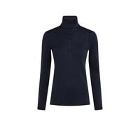 T-shirt termico Icebreaker W 260 Oasis LS Half Zip (BLU SCURO) Donna L