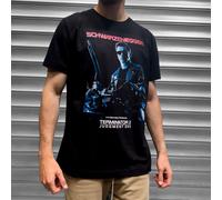 T-Shirt Terminator 2 Il Giudizio Day Movie Poster Skynet Cyberdyne Systems