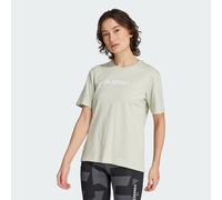 Adidas Tx Logo W - T-shirt - Donna - Verde XS