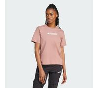 Adidas Tx Logo W - T-shirt - Donna - Rosso S