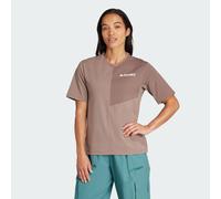 adidas Donna Terrex Multi Climacool T-Shirt, Trace Brown/Earth Strata, M