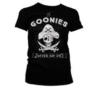 T-shirt The Goonies Never Say Die Girly Tee maglia Donna by Hybris