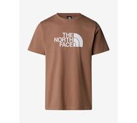 T-shirt The North Face Easy manica corta marrone logo grigio - M