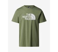 T-shirt The North Face Easy manica corta verde chiaro bianco - S