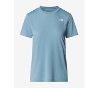 The North Face NF0A8BR0426 W Foundation Vertical Graphic Tee T-Shirt Donna Shallow Blue Taglia M