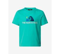 The North Face NF0A8AXE6EI Kid Graphic S/S Tee T-Shirt Unisex Bambino Bright Foam Taglia 2