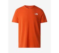 T-shirt The North Face Lightning Alpine arancione vivo manica corta - M