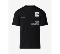 The North Face T-shirt Mountain Foundation Coordinates NF0A8BQXJK3 Uomo Nero Taglia L