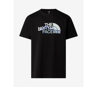 T-shirt The North Face Mountain Line Graphic manica corta nero puro - L