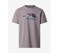T-shirt The North Face Mountain Line Graphic viola - XL