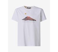 The North Face - Boy's Mountain Night Relaxed S/S Tee - T-shirt M bianco