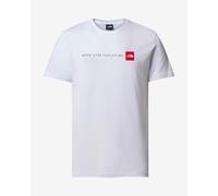 THE NORTH FACE NF0A87NSFN4 M S/S Never Stop Exploring Tee T-Shirt Uomo TNF White Taglia S