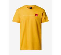 T-shirt The North Face Never Stop Exploring manica corta giallo rosso - XL