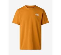 T-shirt The North Face NSE Box Evolution arancione bianco - M