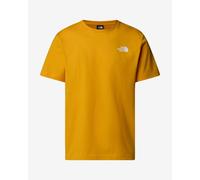 The North Face S/S Redbox T-Shirt da Uomo Summit Gold/TNF Black L