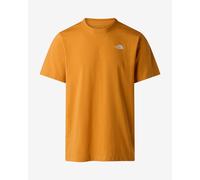 T-shirt The North Face Simple Dome Evolution arancione a manica corta - M