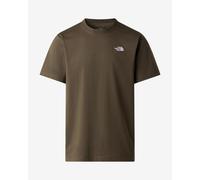 T-shirt The North Face Simple Dome Evolution manica corta marrone - M