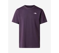 T-shirt The North Face Simple Dome Evolution manica corta viola scuro - XS