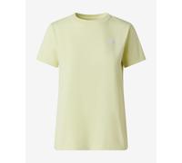 T-shirt The North Face Simple Dome Evolution Slim manica corta giallo acido donna - L