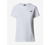 The North Face NF0A87NHFN4 W S/S Simple Dome Slim Tee T-Shirt Donna TNF White Taglia XS