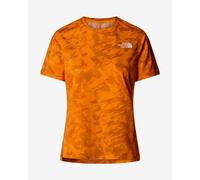 T-shirt The North Face Sunriser manica corta arancione intenso donna - M