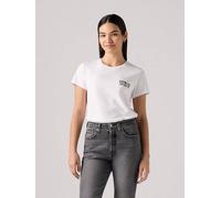 T shirt The Perfect Bianco / Bright White Body Side Chest Logo levi > clothing > women