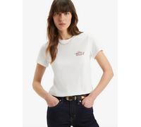 T shirt The Perfect Bianco / Photo Floralcherry Blossom Bw Fill Bright White levi > clothing > women