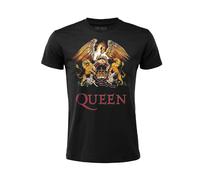 T SHIRT THE QUEEN LOGO ORIGINALE Rock Music Bimbo Adulto/a Maglia Nuovo