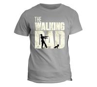 T-Shirt The Walking Dad Maglietta papà Manica Corta Idea Regalo Festa del papà Taglia L