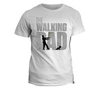 T-Shirt The Walking Dad Maglietta papà Manica Corta Idea Regalo Festa del papà Taglia S