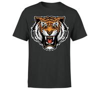 T-shirt Tiger Head Cool da uomo TShirt #P1 #OR #A