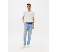 Tommy Hilfiger Badge Logo M - T-shirt - Uomo - Beige M