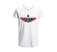 T-Shirt Top Gun Maverick Logo Uomo Abbigliamento 100% Cotone Taglia da S a XXL