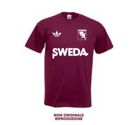 T-shirt TORO vintage anni 80 calcio leo junior 5 dossena 84 85 86 torino cotone