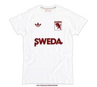 T-shirt TORO vintage anni 80 calcio leo junior 84 85 86 torino bianca 100%cotone